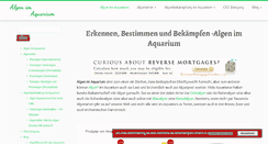 Desktop Screenshot of algen-im-aquarium.com